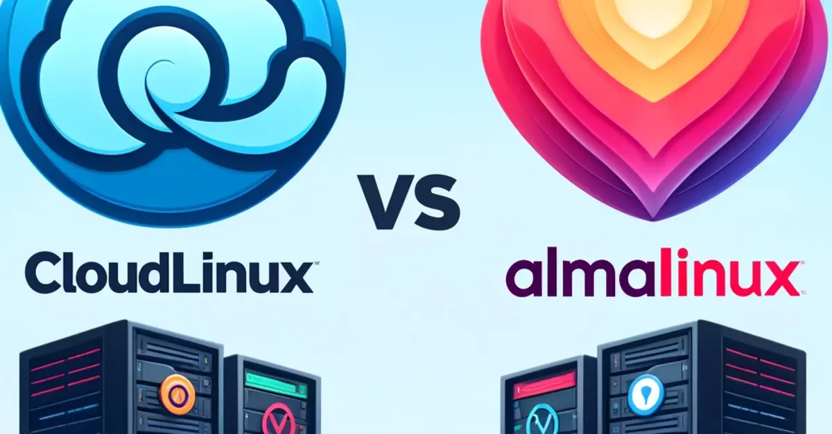 CloudLinux vagy AlmaLinux: melyik a legjobb operációs rendszer a tárhelyszolgáltatáshoz? blog OG kép
