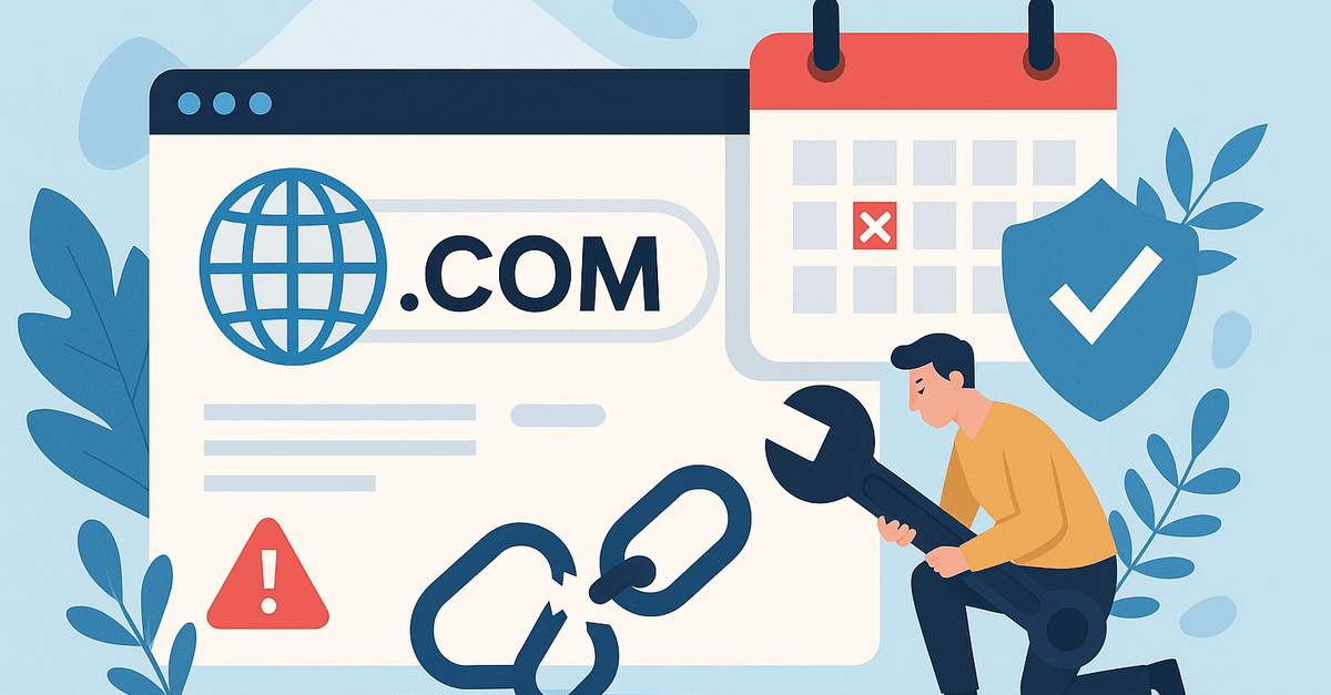 Egy domain név életciklusa blog OG kép